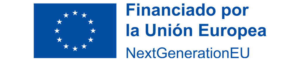 Logo Financiado por la Union Europea, Next Generation