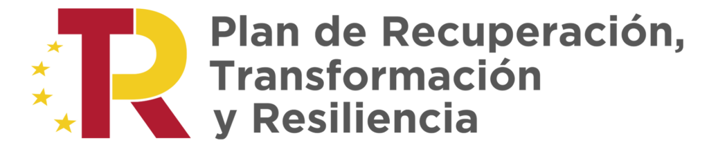 Logo Plan de Recuperacion, Transformacion y Resiliencia
